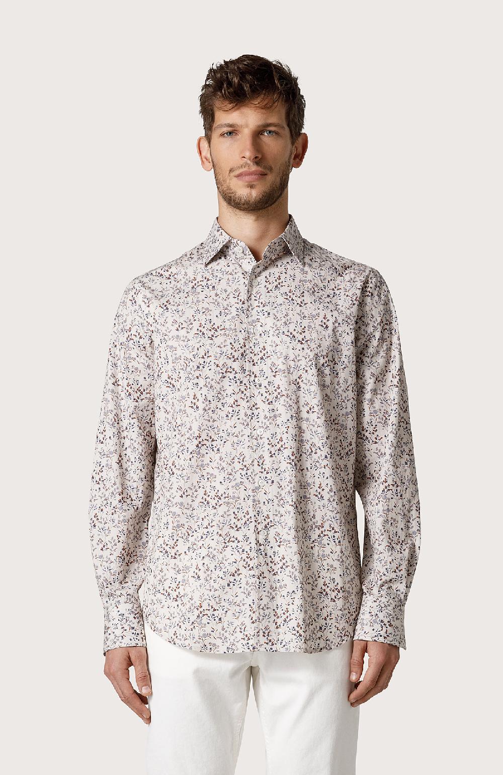 Seventy Camicia stampata - Col. Bianco Promozione Limitata