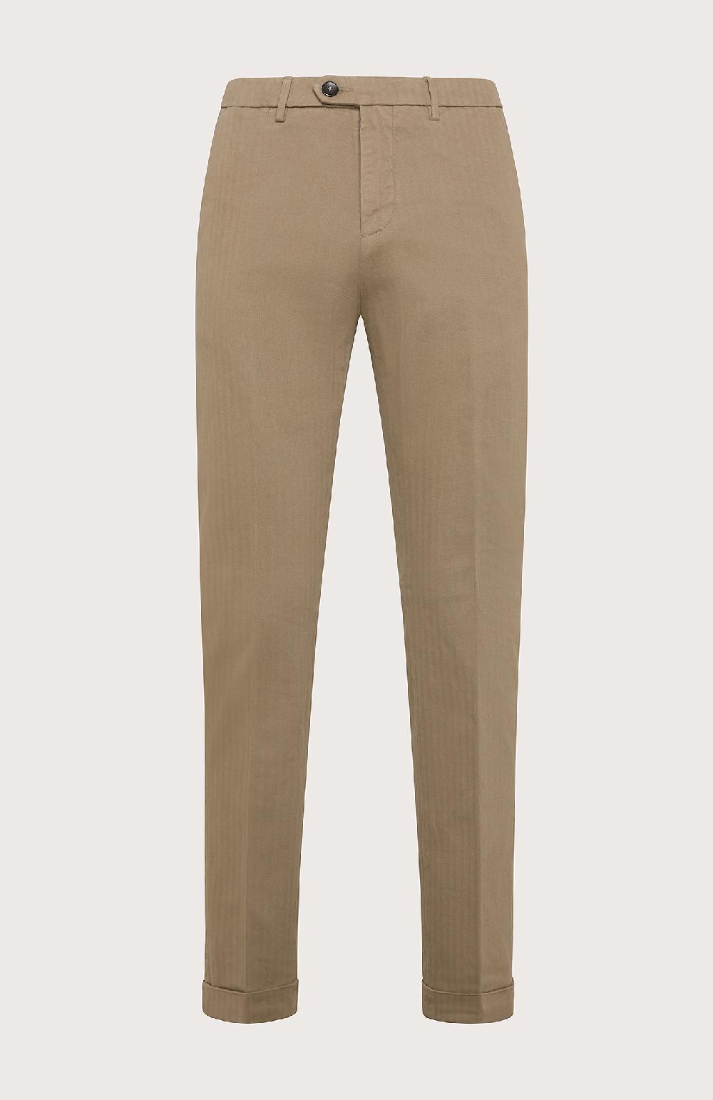 Seventy Pantalone chino con disegno resca - Col. Neutro Shopping Online