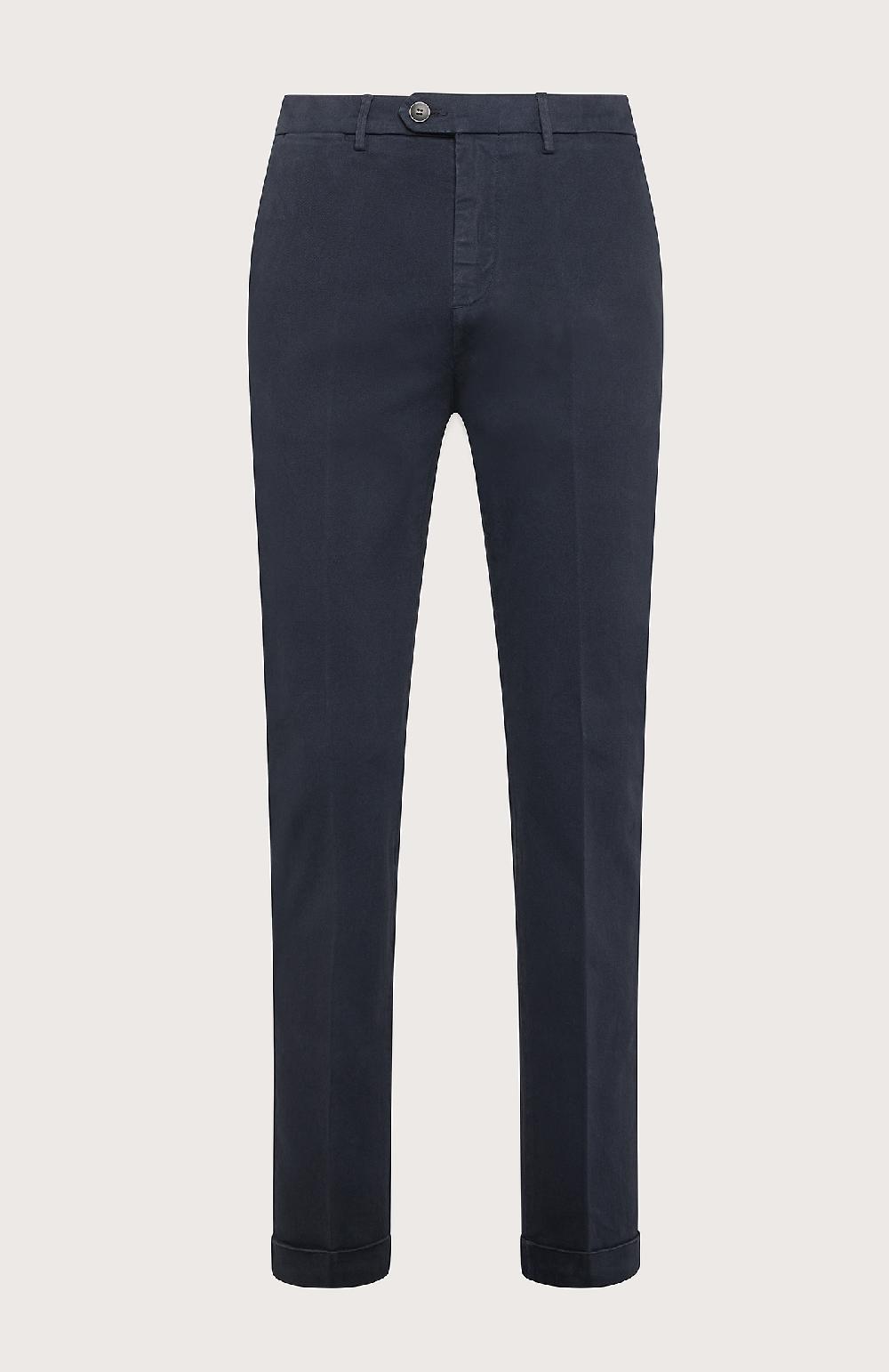 Seventy Pantalone chino in gabardina - Col. Blu Prezzo Ridotto