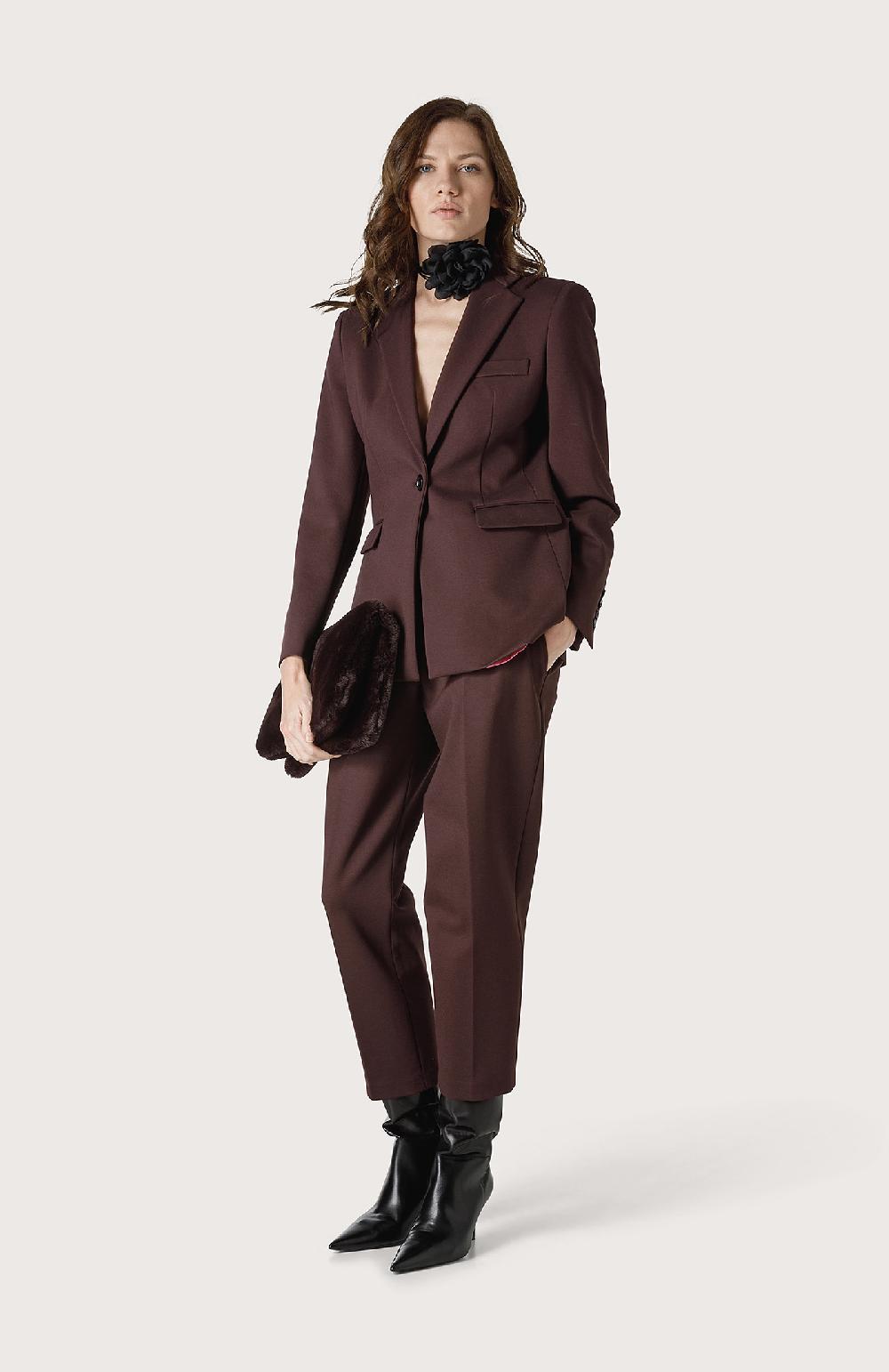 Seventy Pantalone chino con gamba carrot - Col. Viola Saldi