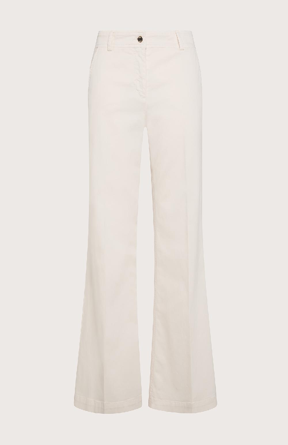 Seventy Jeans denim a zampa - Col. Bianco Vendita Calda