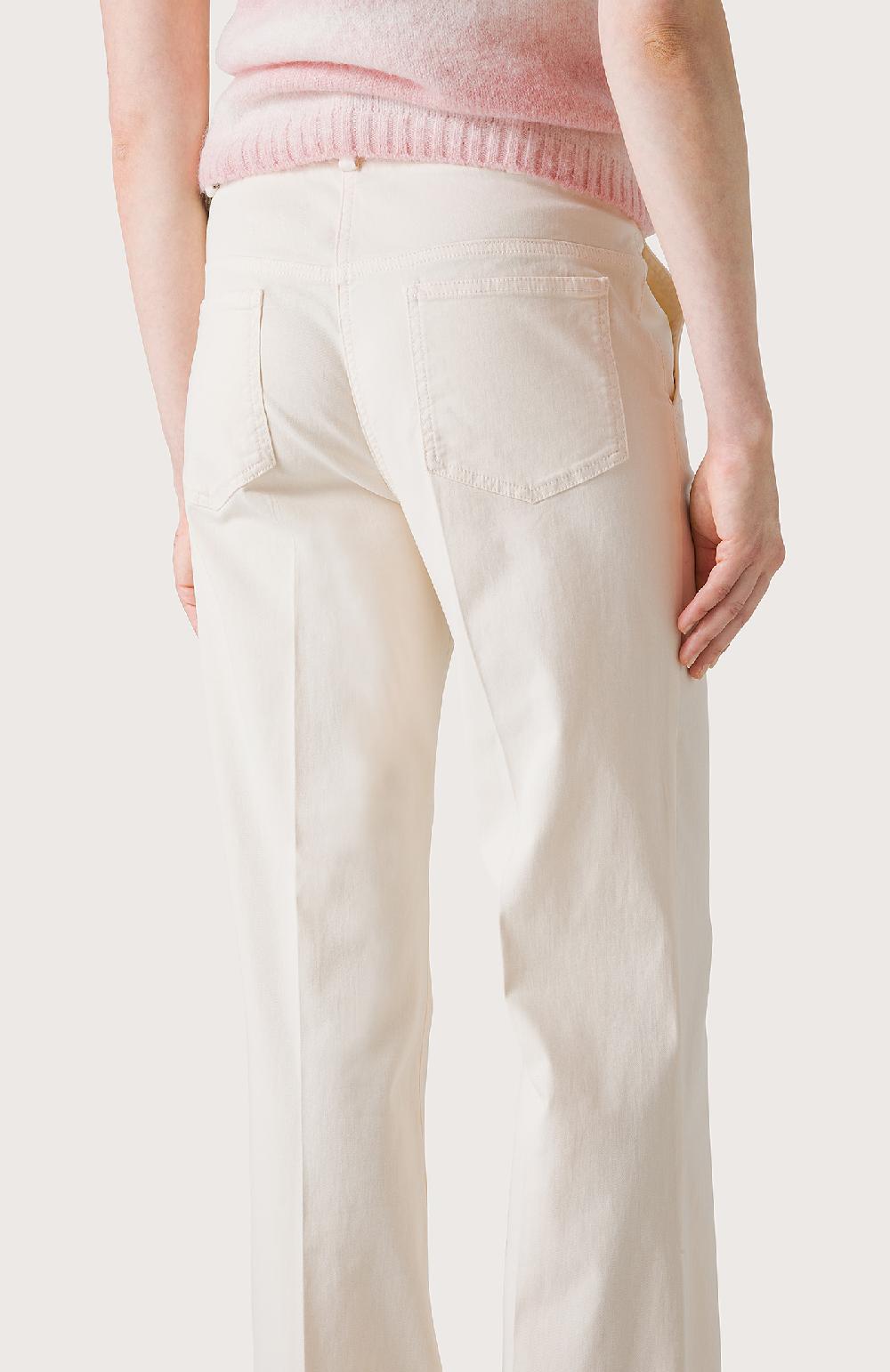 Seventy Jeans denim a zampa - Col. Bianco Vendita Calda