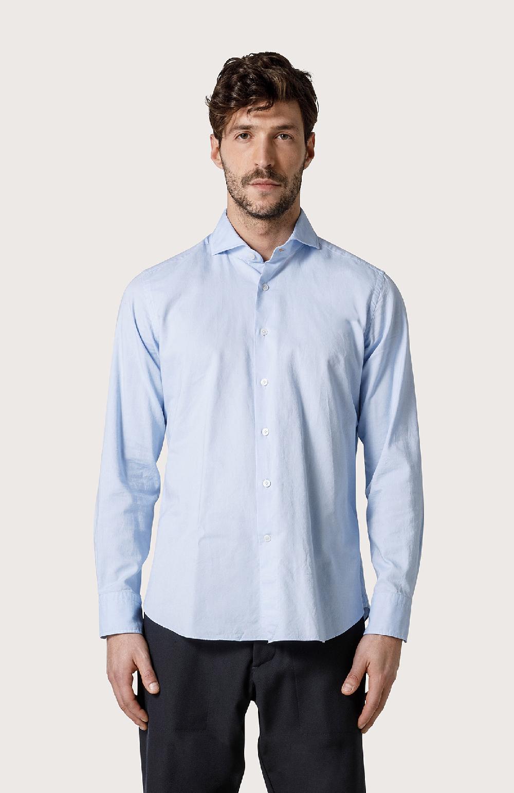 Seventy Camicia in oxford - Col. Blu Italia
