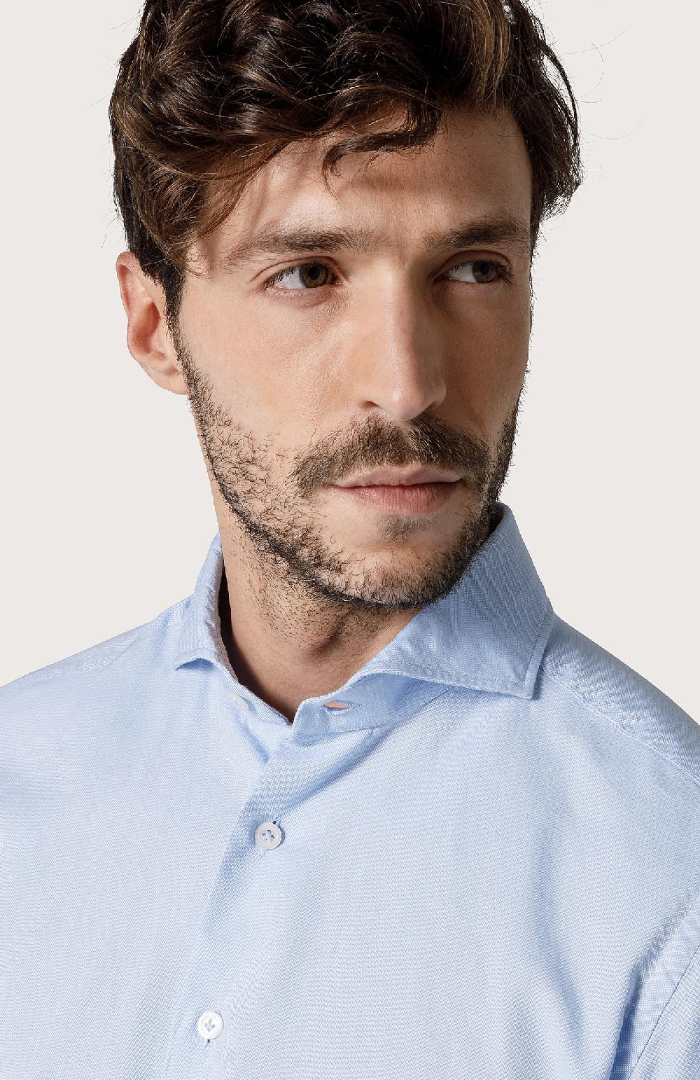 Seventy Camicia in oxford - Col. Blu Italia