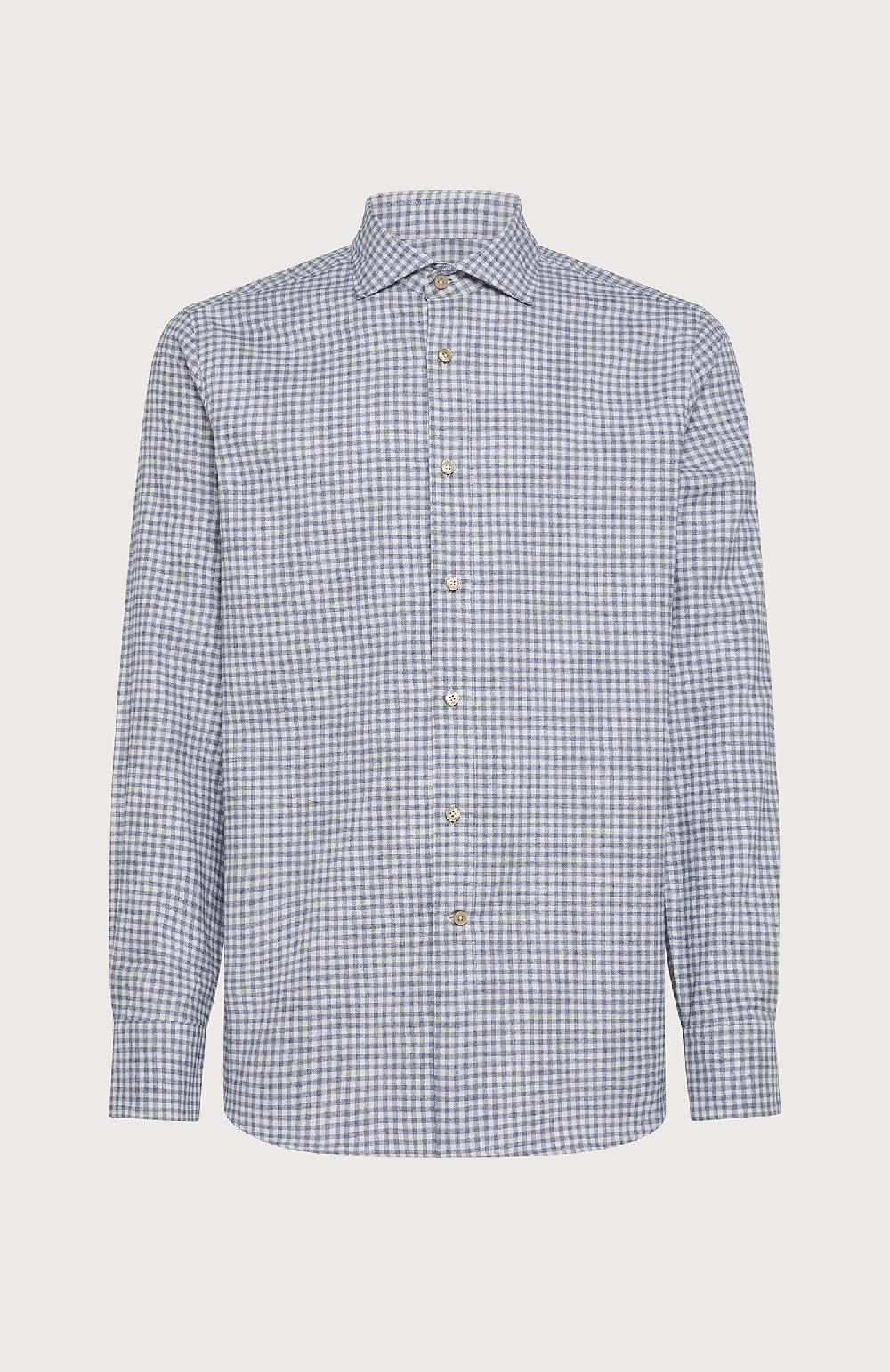 Seventy Camicia design oxford - Col. Blu 2025