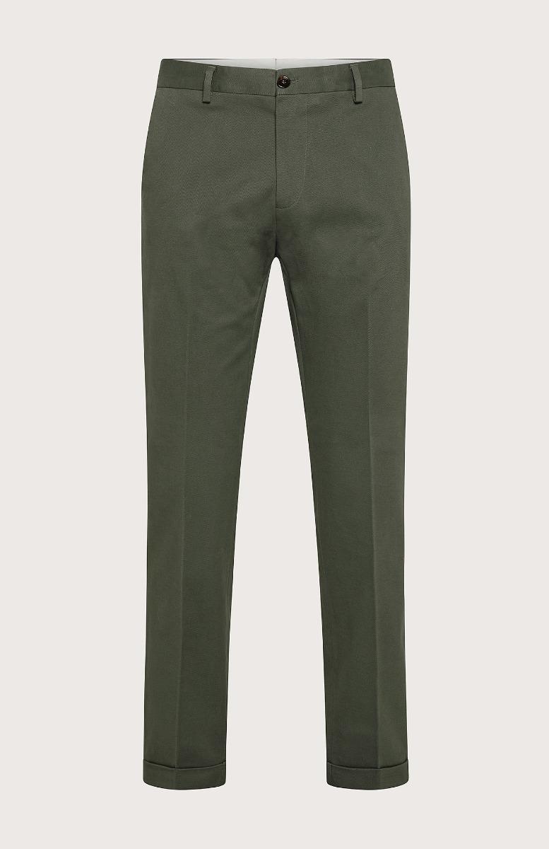 Seventy Pantalone chino stretch - Col. Verde Pezzi Unici