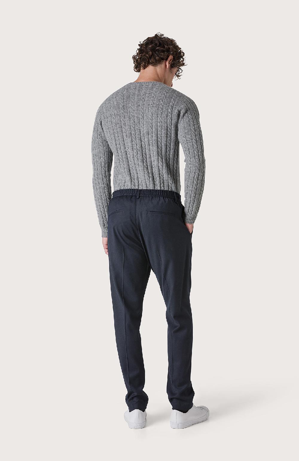 Seventy Pantalone con coulisse e pence - Col. Blu Promozione Limitata