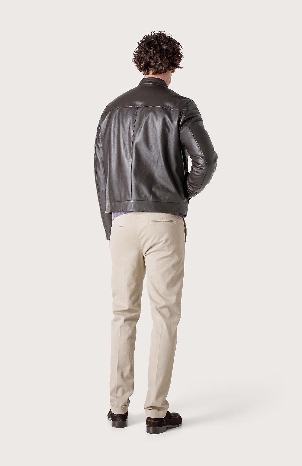 Seventy Giubbino corto con collo a fascetta - Col. Marrone Shopping Online