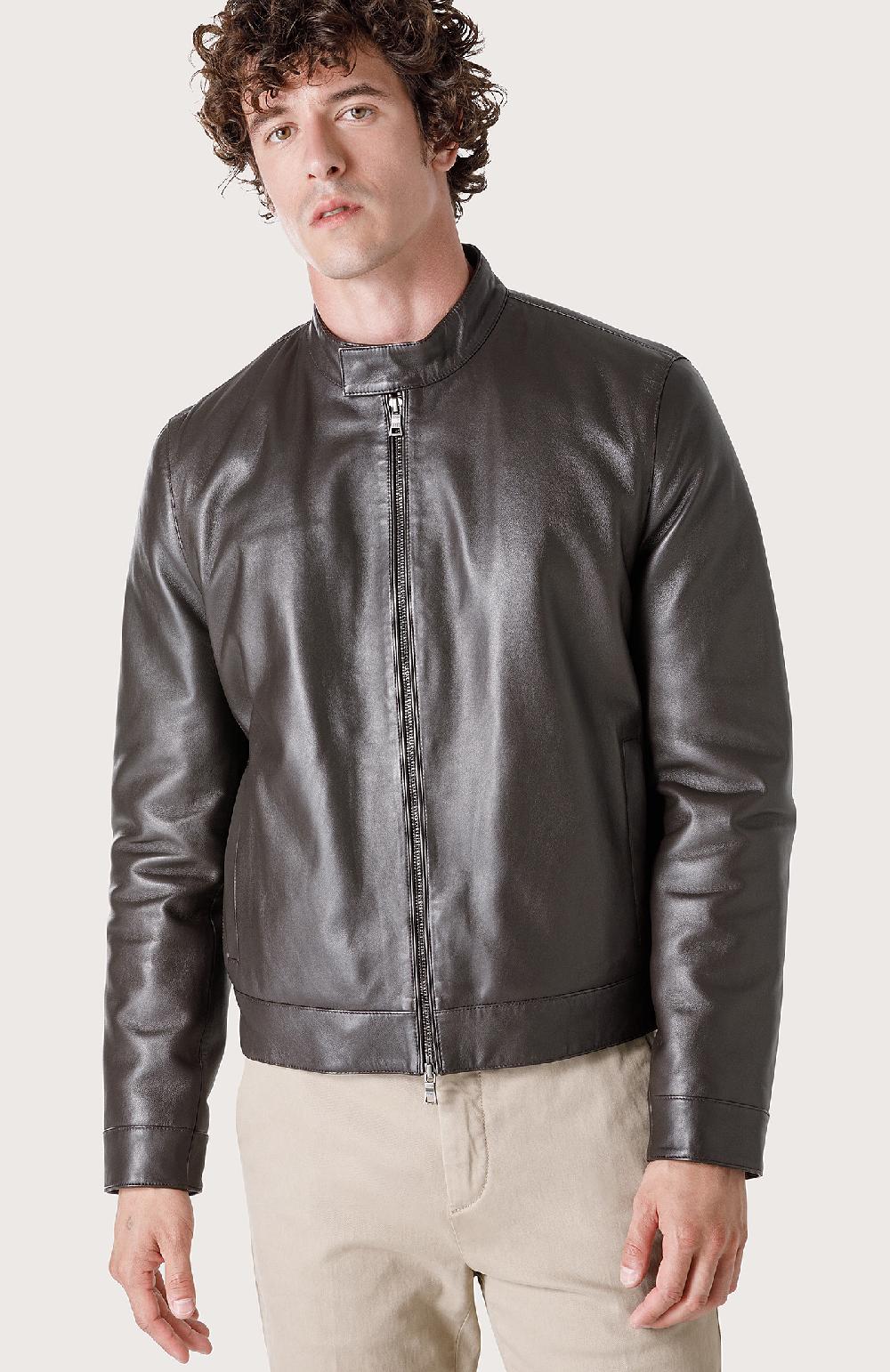 Seventy Giubbino corto con collo a fascetta - Col. Marrone Shopping Online