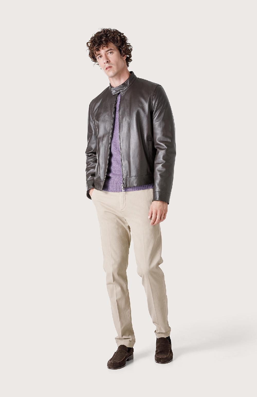 Seventy Giubbino corto con collo a fascetta - Col. Marrone Shopping Online