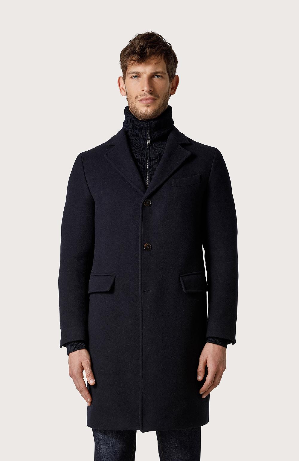 Seventy Cappotto monopetto - Col. Blu Offerta