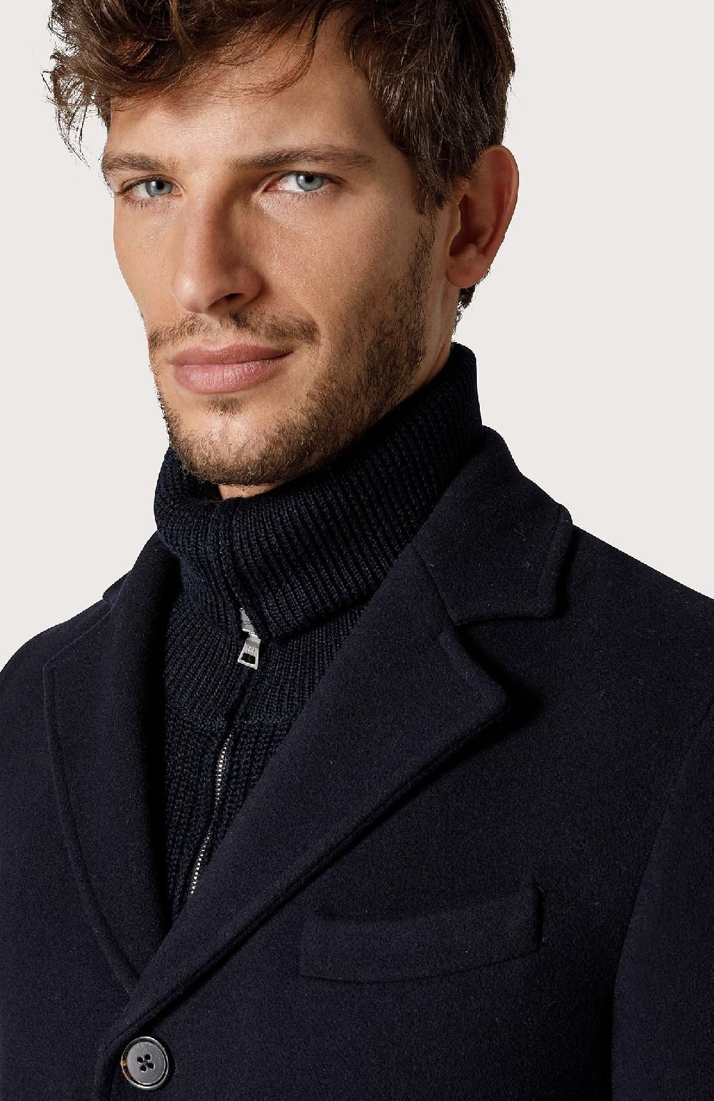 Seventy Cappotto monopetto - Col. Blu Offerta