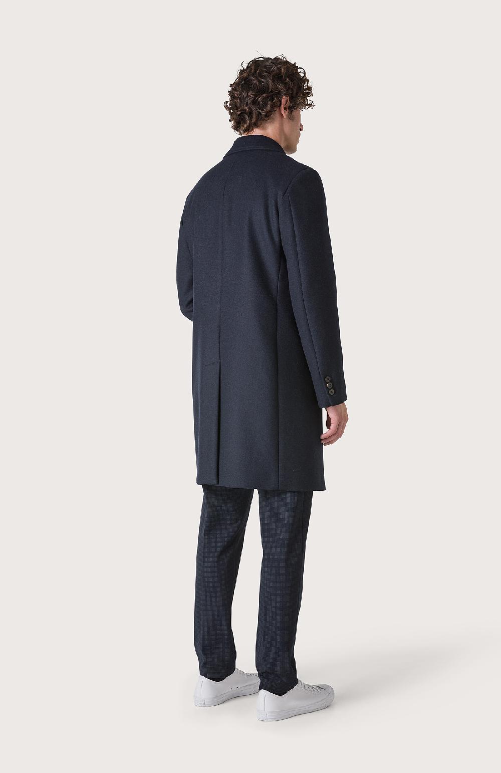 Seventy Cappotto foderato a 3 bottoni - Col. Blu Economico