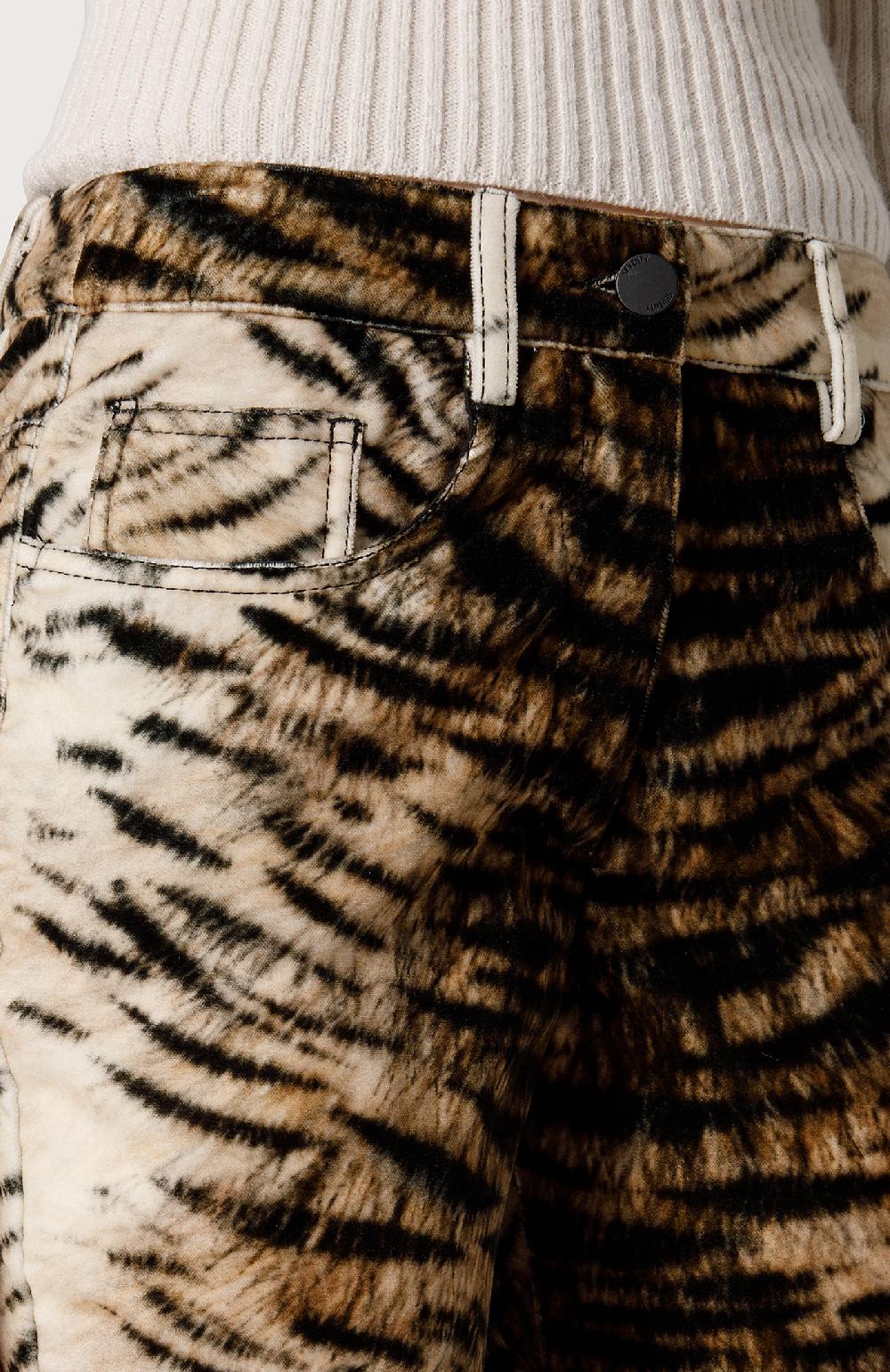 Seventy Pantalone 5 tasche animalier - Col. Neutro Offerte