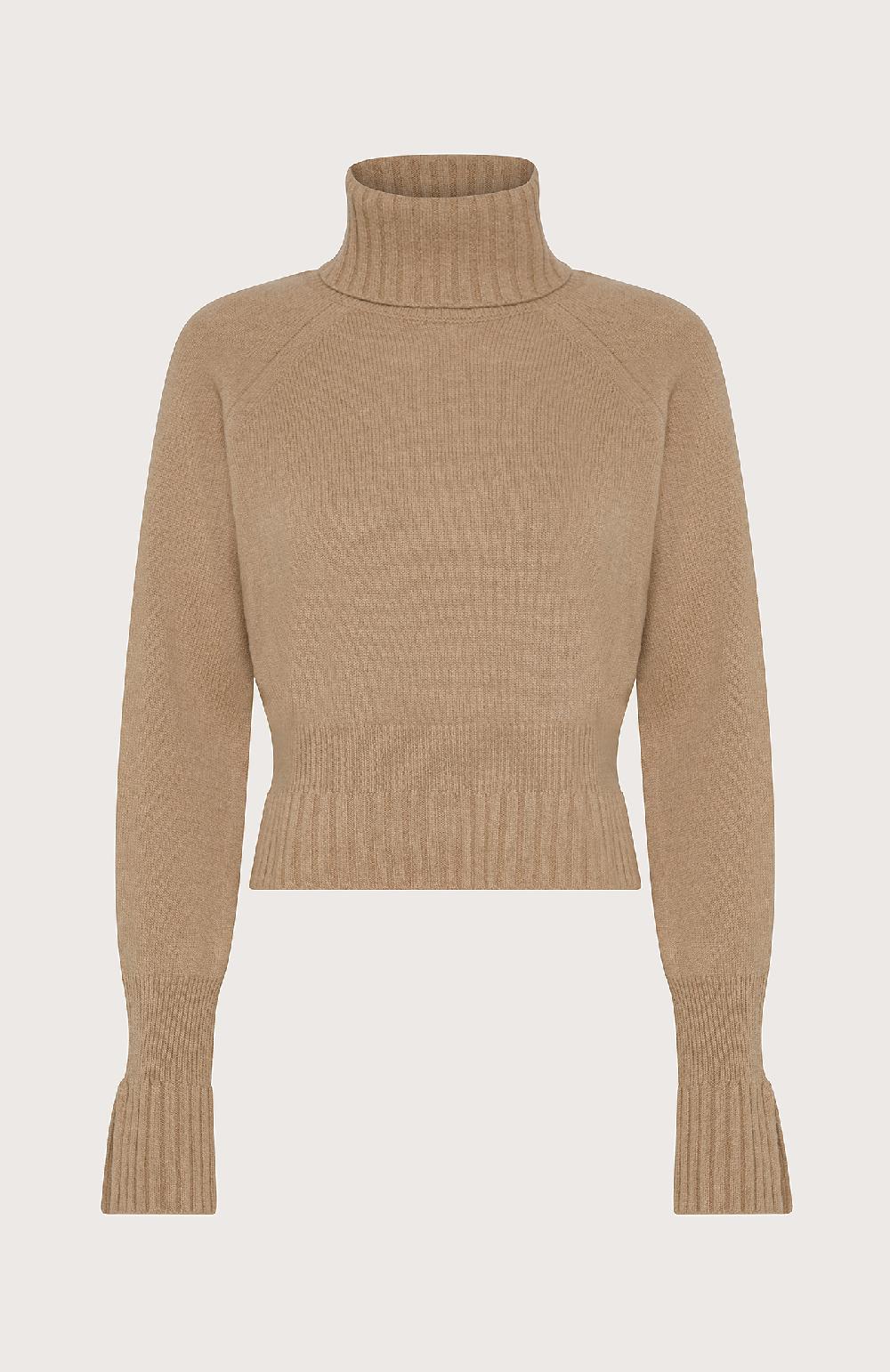 Seventy Dolcevita in misto cashmere - Col. Neutro Vendita Calda