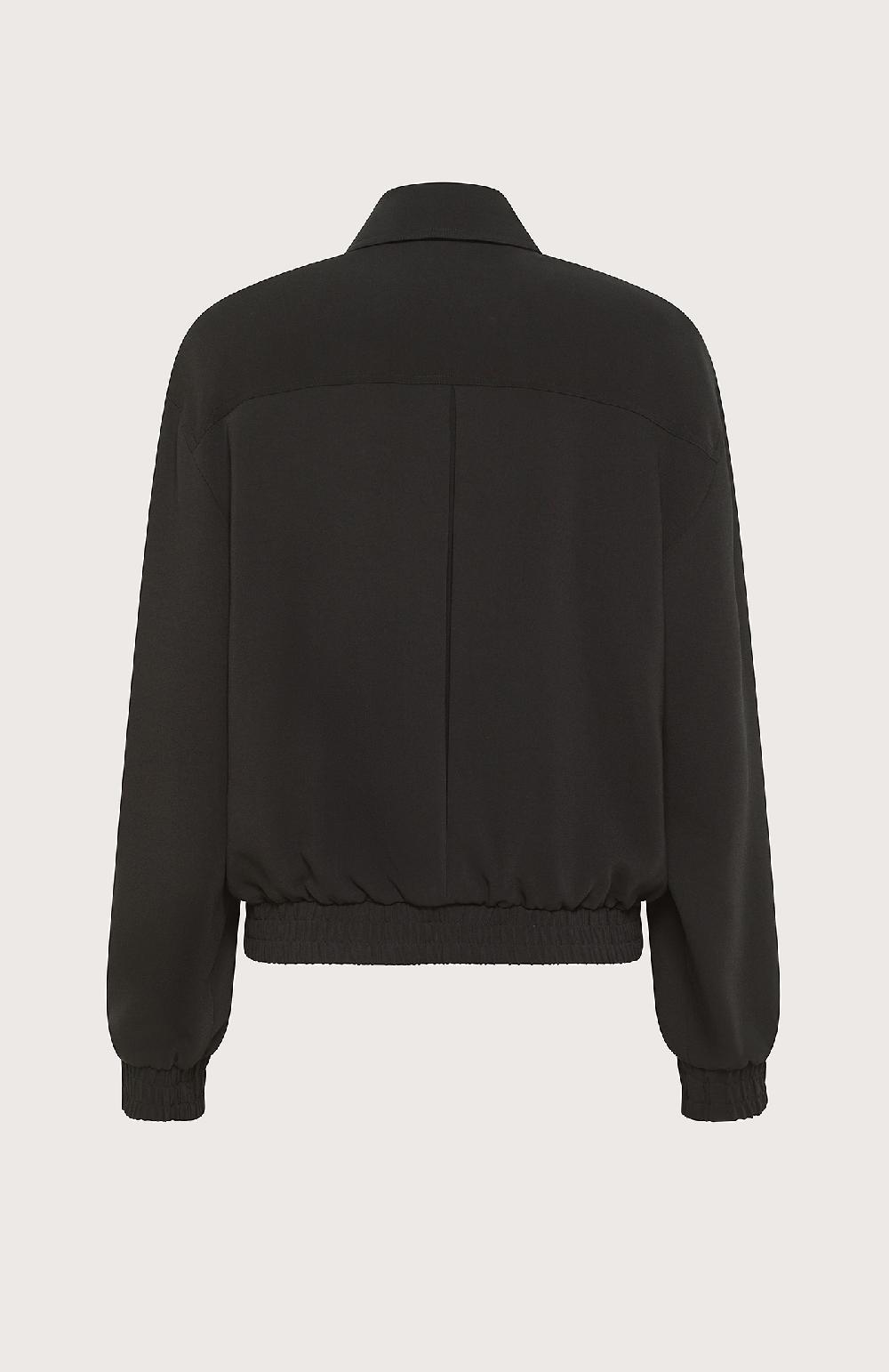 Seventy Giacchetta con zip in cady stretch - Col. Nero Economico