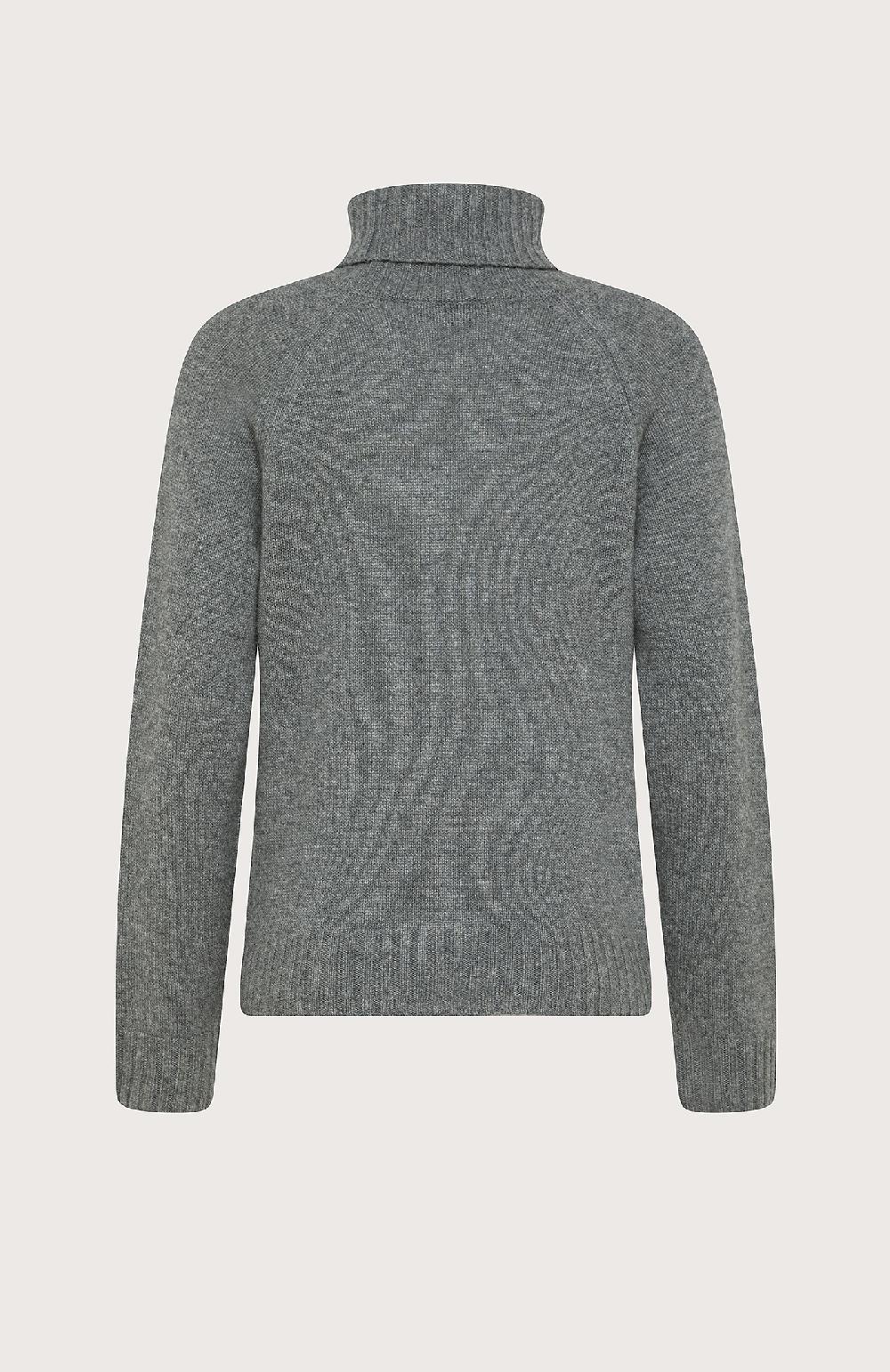 Seventy Maglione cashmere a collo alto - Col. Grigio Outlet