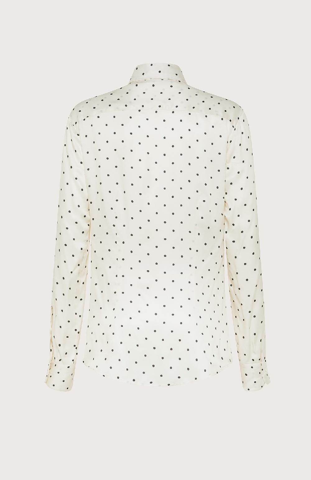 Seventy Camicia regular fit con stampa a pois - Col. Neutro I Più Venduti