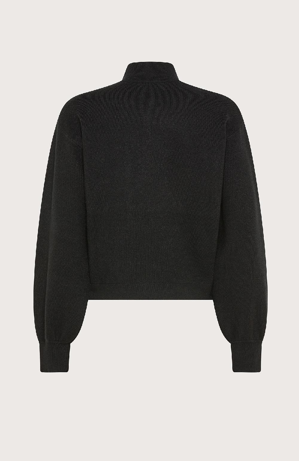 Seventy Giacchina taglio bomber in maglia di viscosa - Col. Nero In Saldo