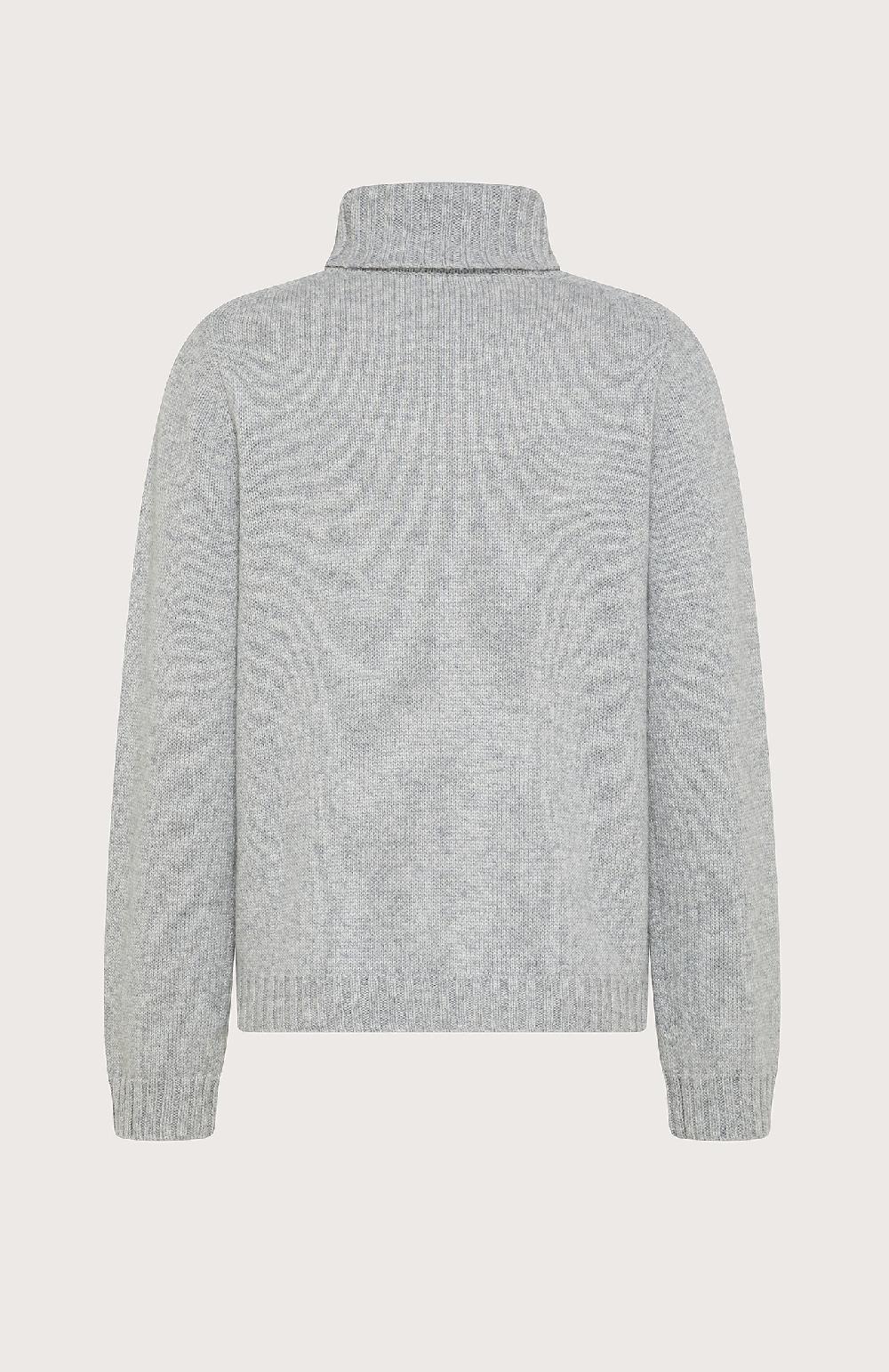 Seventy Maglione con motivo a costa sul davanti - Col. Grigio Spedizione Gratuita