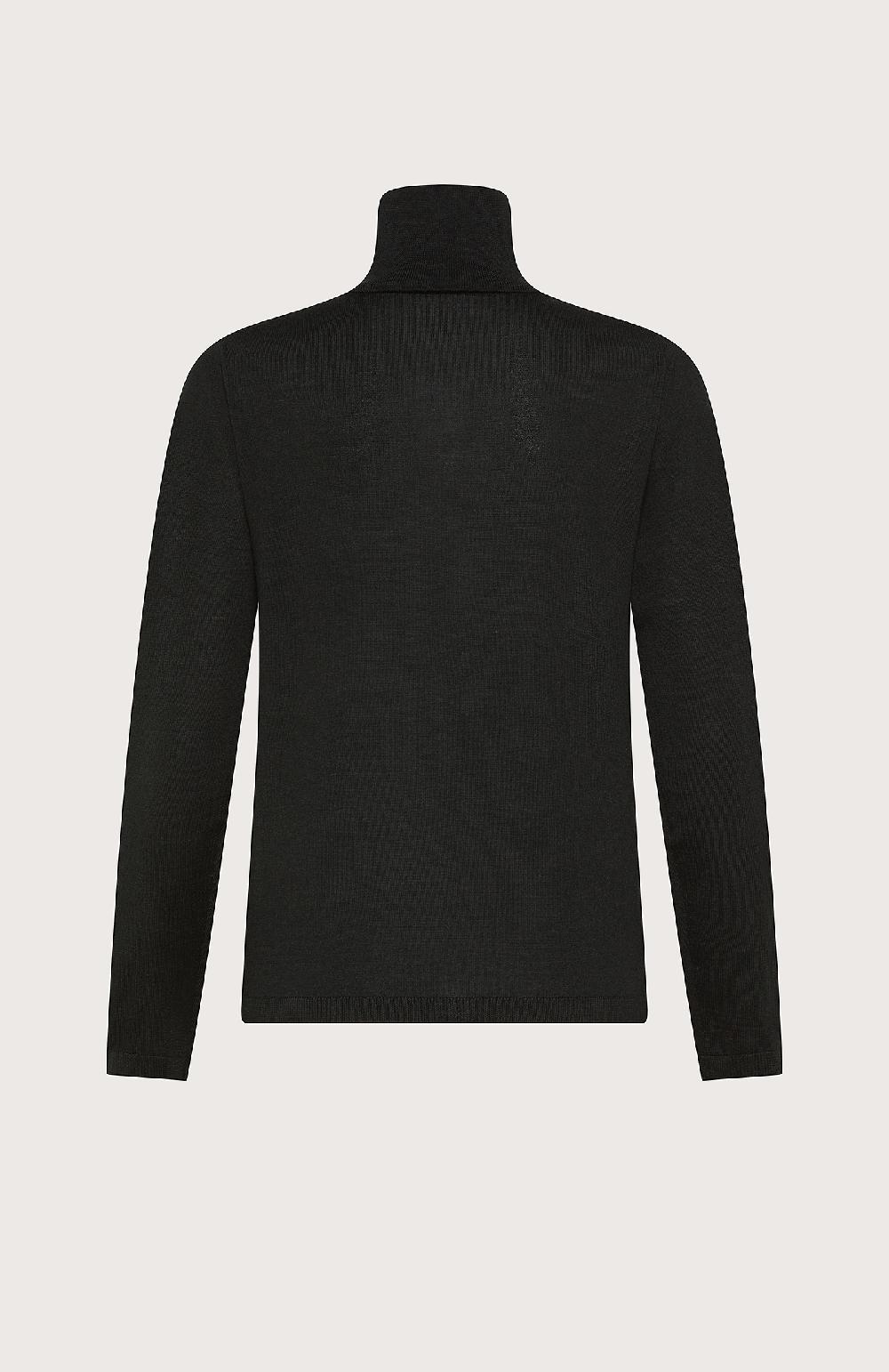 Seventy Dolcevita maniche lunghe in lana merinos f.18 - Col. Nero Negozi Online