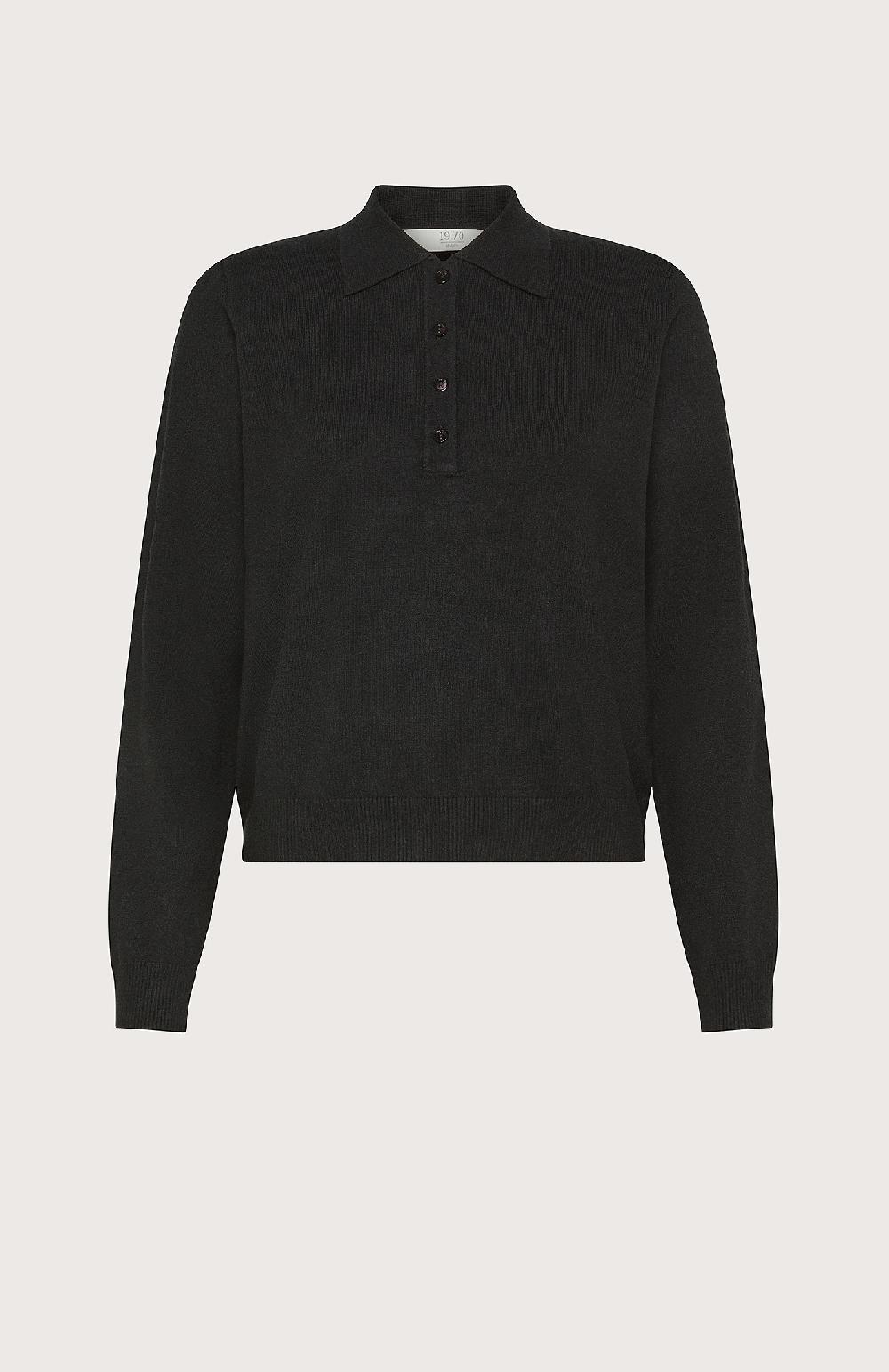 Seventy Polo a maniche lunghe tinta unita - Col. Nero Shopping Online