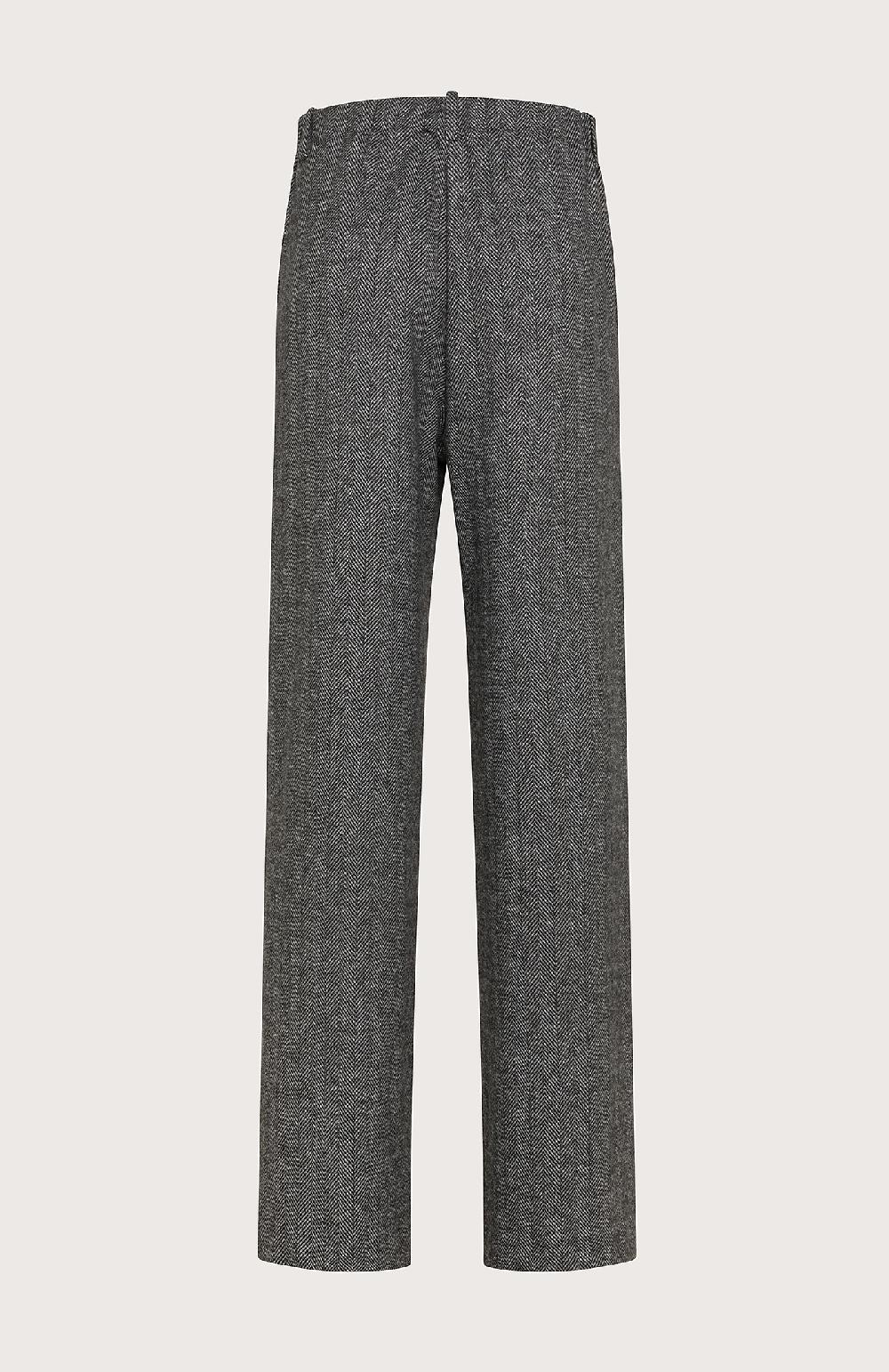 Seventy Pantalone lungo relax fit in maglia - Col. Grigio Affare Del Giorno