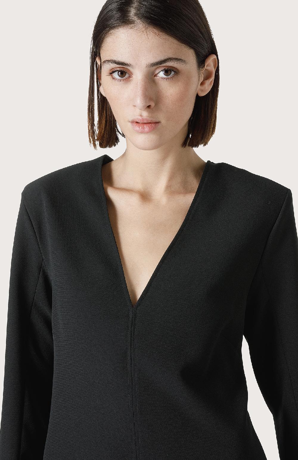 Seventy Mini abito con scollo a V - Col. Nero Online