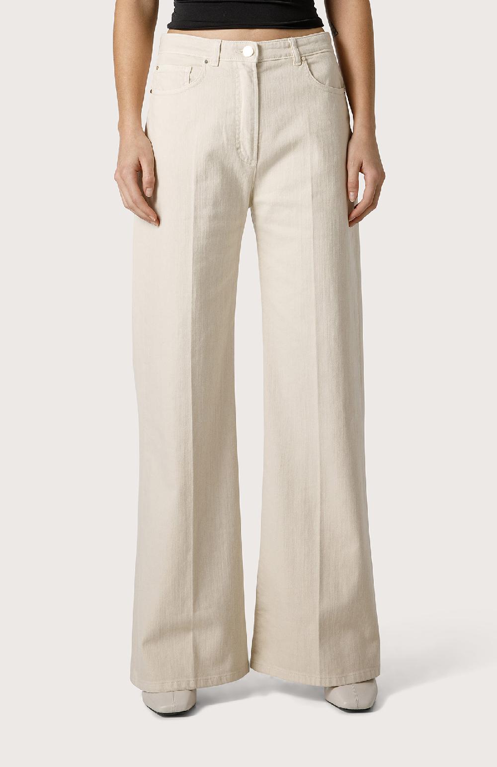 Seventy Pantalone 5 tasche in cotone stretch - Col. Bianco Negozio