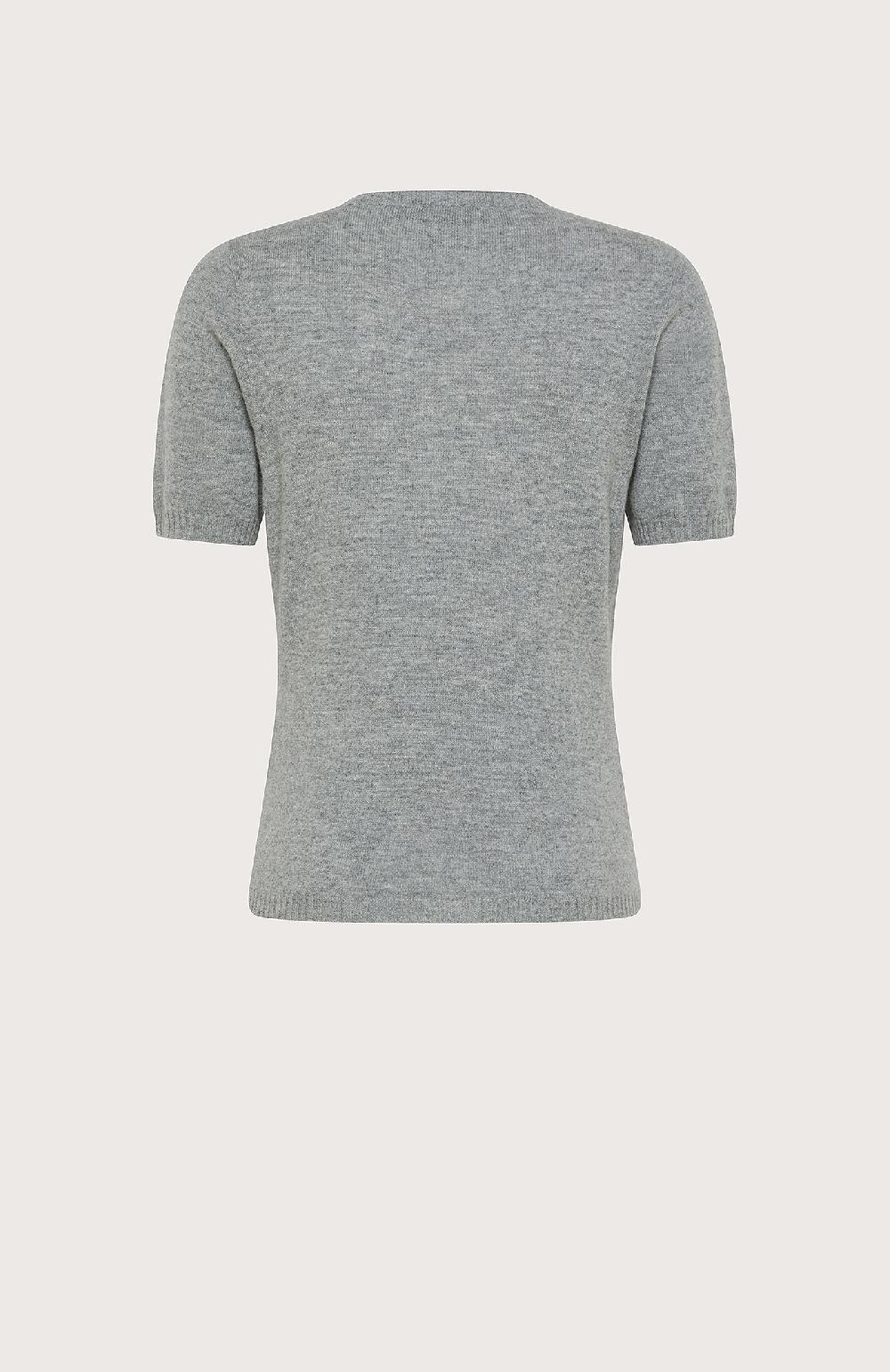 Seventy Maglioncino maniche corte in cashmere/lana - Col. Grigio Qualità