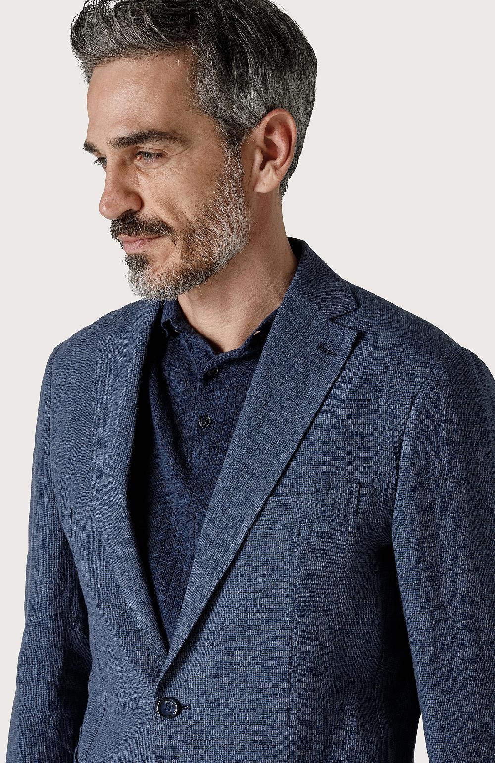 Seventy Giacca classica con tasche applicate - Col. Blu Affare Del Giorno