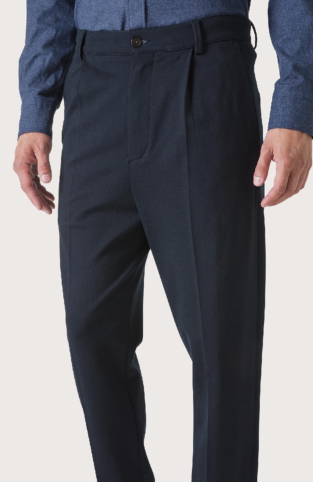 Seventy Pantalone chino con tasche filetto - Col. Blu Convenienza