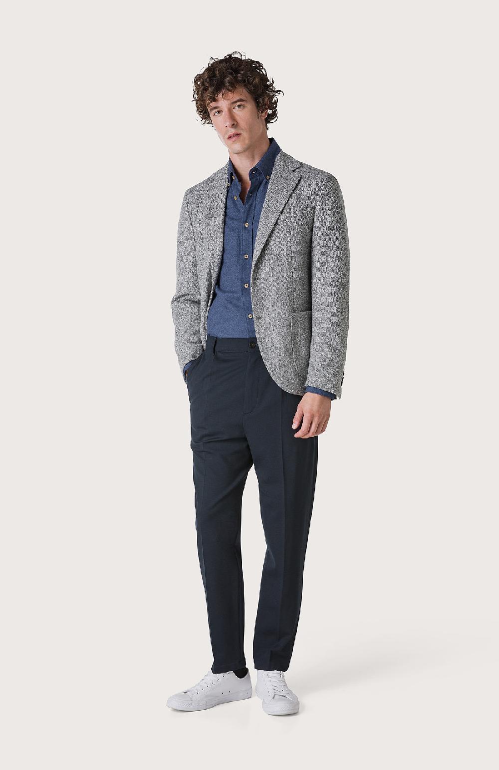 Seventy Pantalone chino con tasche filetto - Col. Blu Convenienza