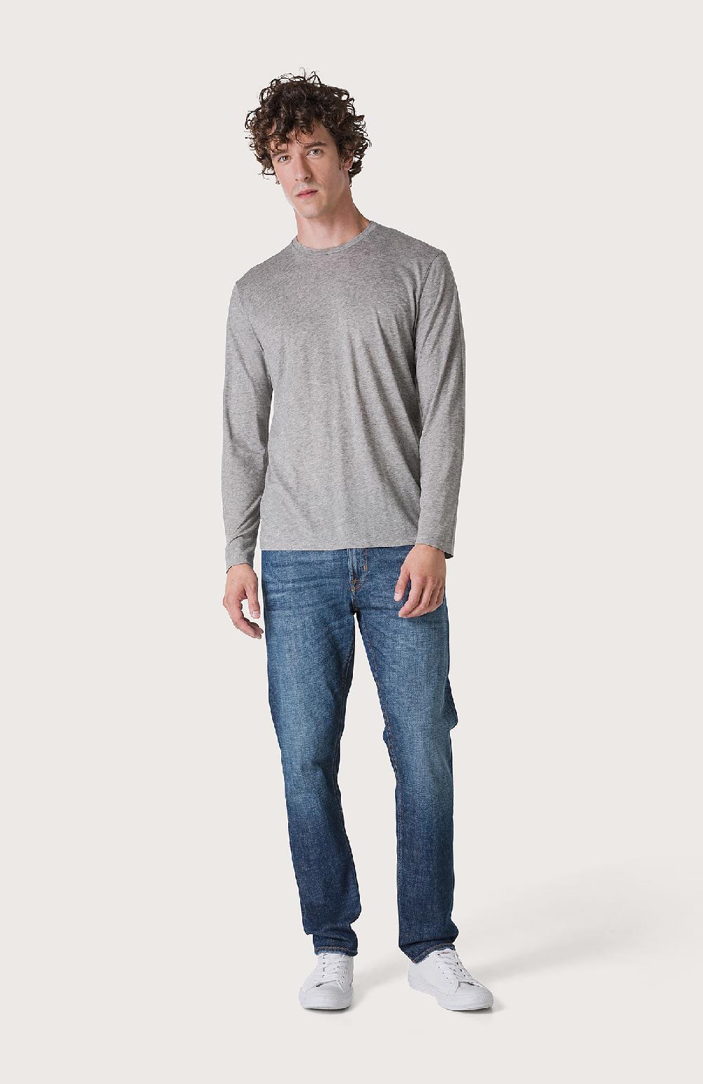 Seventy T-shirt girocollo manica lunga - Col. Grigio Negozio