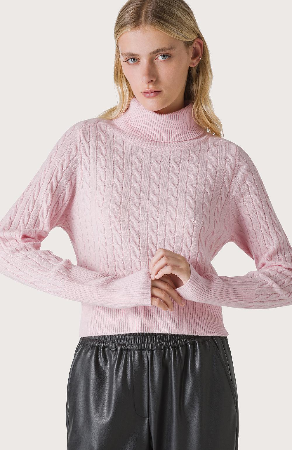 Seventy Dolcevita con trecce e coste - Col. Rosa Vendita Economica