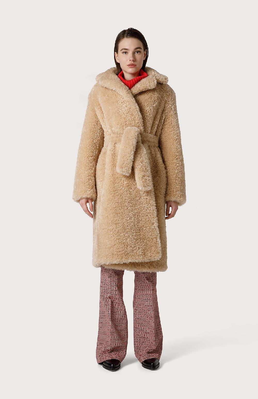 Seventy Cappotto in eco pelliccia - Col. Neutro Italia