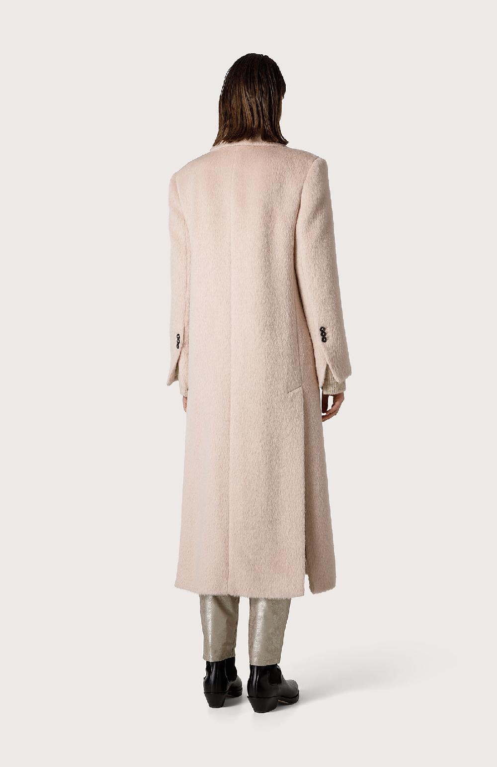 Seventy Cappotto doppio petto in misto alpaca - Col. Rosa Offerta Giorno del Papà