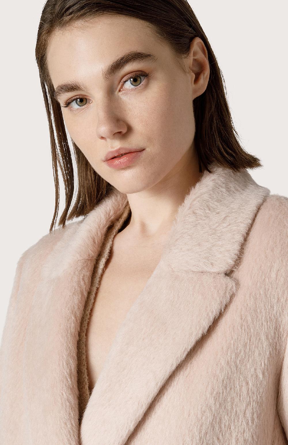 Seventy Cappotto doppio petto in misto alpaca - Col. Rosa Offerta Giorno del Papà