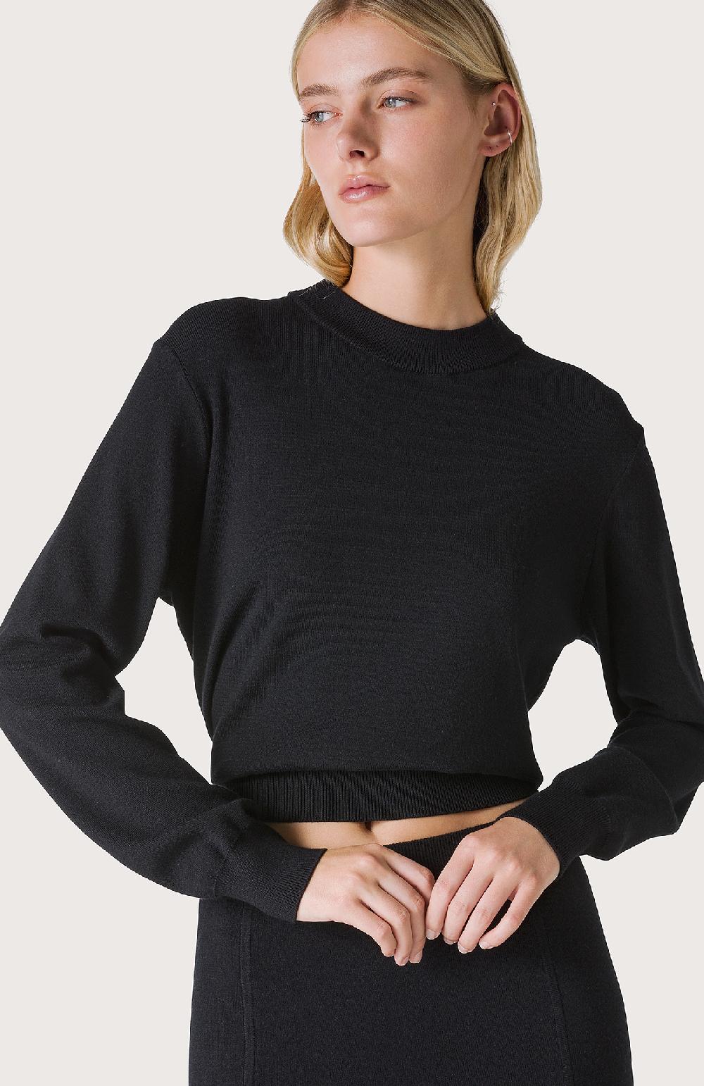 Seventy Maglia boxy - Col. Nero Promozione
