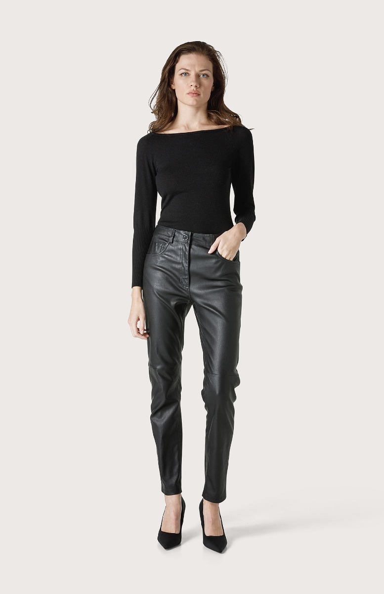 Seventy Maglia a collo largo - Col. Nero Latest fashion