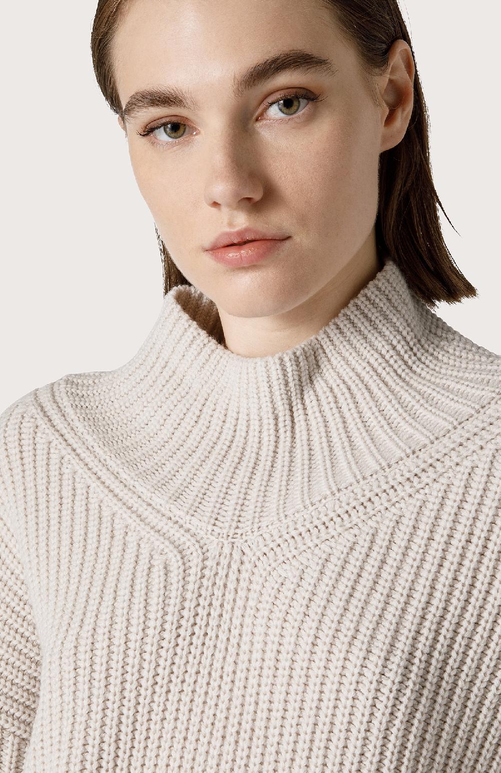 Seventy Maglia a lupetto in misto lana - Col. Bianco Online
