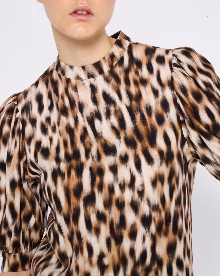﻿Silvian Heach Blusa leopardata Fino Al -60%