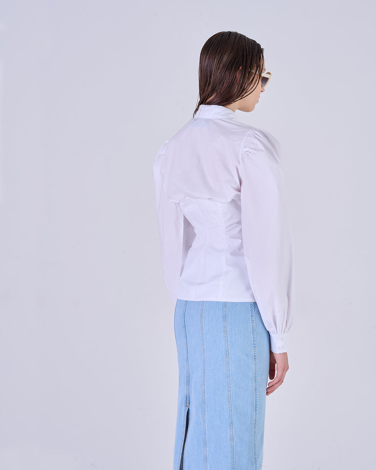 Silvian Heach Camicia con maniche a palloncino Spedizione Gratuita