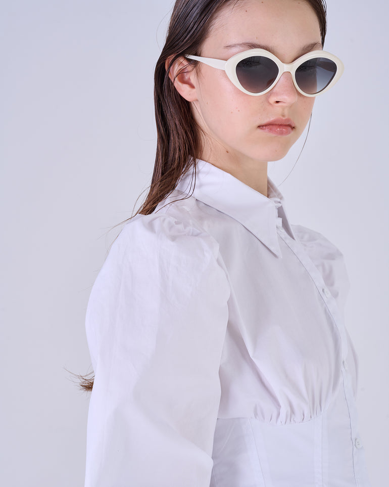 Silvian Heach Camicia con maniche a palloncino Spedizione Gratuita