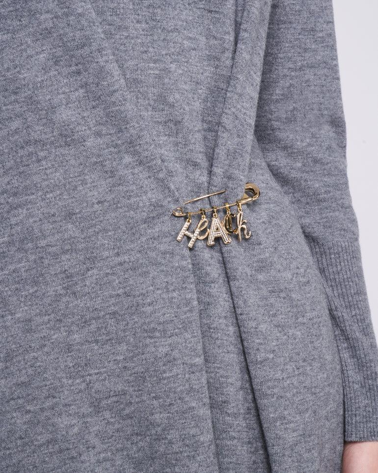 Silvian Heach Abito con spilla In Linea