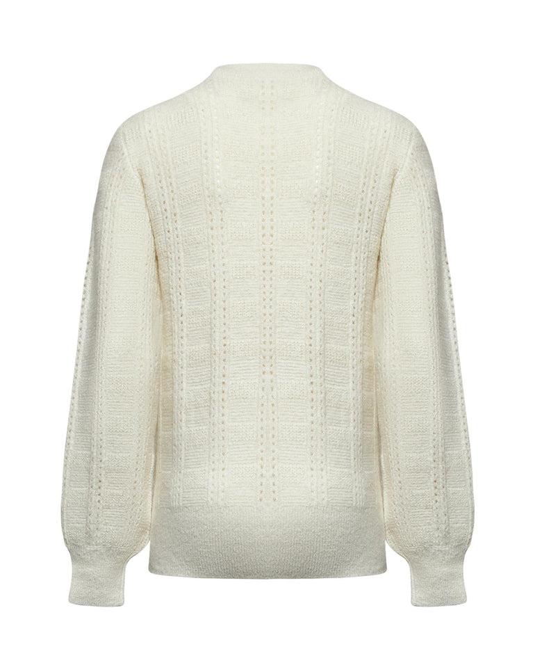 Silvian Heach Maglia lunga traforata Spedizione Gratuita