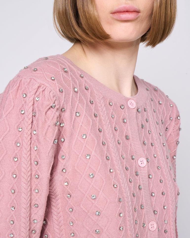 Silvian Heach Cardigan con strass Shopping Online