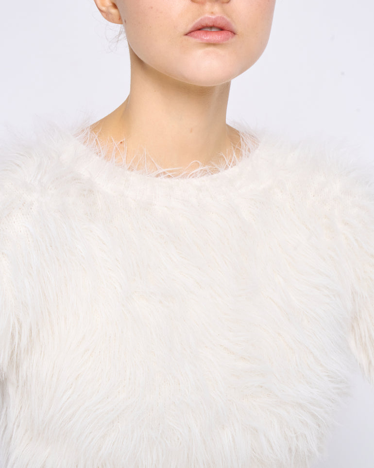 Silvian Heach Maglia crop Sconto