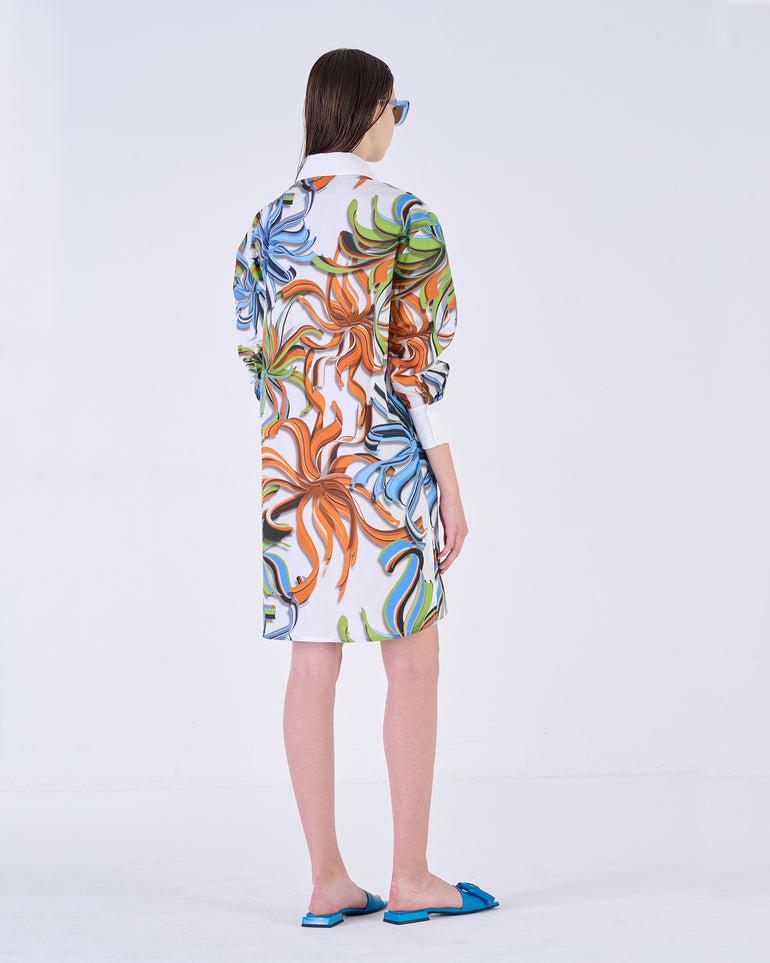 Silvian Heach Abito chemisier floreale Saldi Di Fabbrica