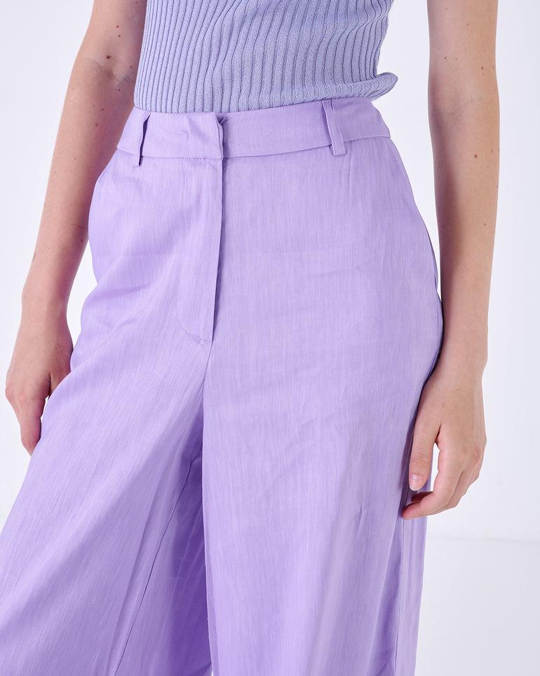 Silvian Heach Pantaloni ampi con cintura e passanti Nuovo